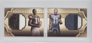 2009 Upper Deck Exquisite Collection - Rookie Bookmarks #BM-MB - Mohamed Massaquoi, Deon Butler /99