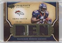 Knowshon Moreno #19/30