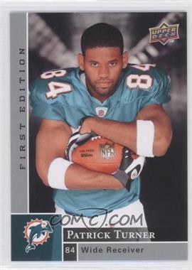 2009 Upper Deck First Edition - [Base] - Silver #153 - Patrick Turner