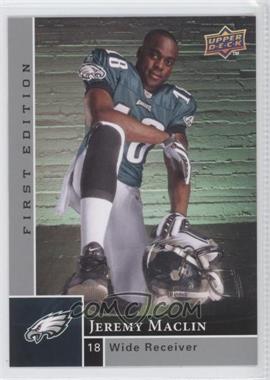 2009 Upper Deck First Edition - [Base] - Silver #185 - Jeremy Maclin