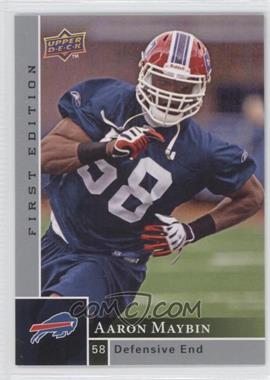 2009 Upper Deck First Edition - [Base] - Silver #190 - Aaron Maybin