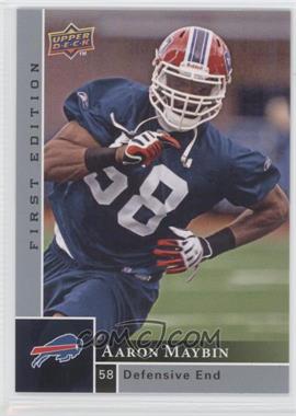 2009 Upper Deck First Edition - [Base] - Silver #190 - Aaron Maybin