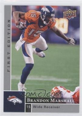 2009 Upper Deck First Edition - [Base] - Silver #48 - Brandon Marshall