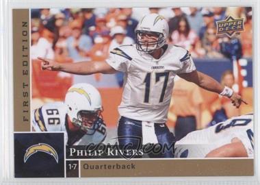 2009 Upper Deck First Edition - [Base] #125 - Philip Rivers