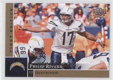 2009 Upper Deck First Edition - [Base] #125 - Philip Rivers