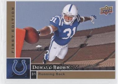 2009 Upper Deck First Edition - [Base] #200 - Donald Brown