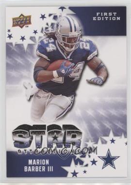 2009 Upper Deck First Edition - Star Attractions #SA-18 - Marion Barber III