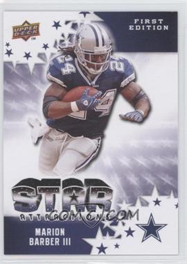 2009 Upper Deck First Edition - Star Attractions #SA-18 - Marion Barber III