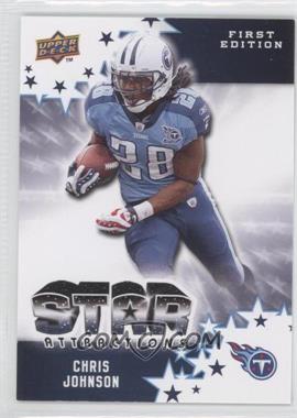 2009 Upper Deck First Edition - Star Attractions #SA-3 - Chris Johnson