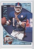 Legend - Phil Simms #/99