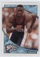 Sports Heroes - Michael Johnson #/99