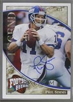 Legend - Phil Simms [Noted] #/5