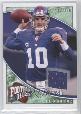 2009 Upper Deck Football Heroes - [Base] - Green Jerseys #43 - Eli Manning /150