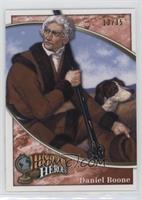 Historical Heroes - Daniel Boone [EX to NM] #/35