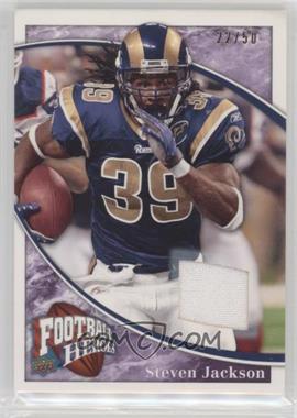 2009 Upper Deck Football Heroes - [Base] - Purple Jerseys #91 - Steven Jackson /50