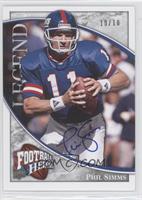 Legend - Phil Simms #/10