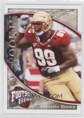 2009 Upper Deck Football Heroes - [Base] #136 - Everette Brown