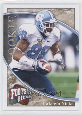 2009 Upper Deck Football Heroes - [Base] #157 - Hakeem Nicks