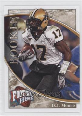 2009 Upper Deck Football Heroes - [Base] #180 - D.J. Moore