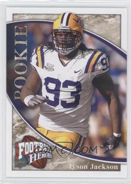 2009 Upper Deck Football Heroes - [Base] #196 - Tyson Jackson