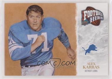 2009 Upper Deck Football Heroes - [Base] #436 - Alex Karras