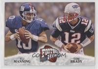 Eli Manning, Tom Brady
