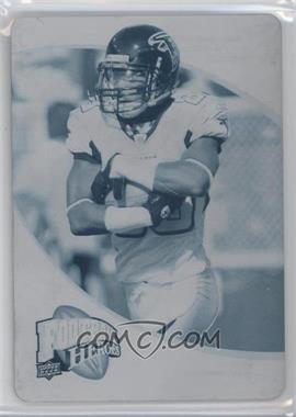 2009 Upper Deck Football Heroes - Blue Retail Jerseys - Printing Plate Cyan #RJ-HD - Harry Douglas /1