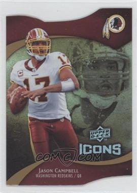 2009 Upper Deck Icons - [Base] - Die-Cut #13 - Jason Campbell /75