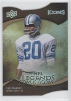 NFL Legends - Lem Barney #/25