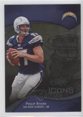 2009 Upper Deck Icons - [Base] - Retail Foil #68 - Philip Rivers