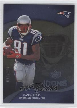 2009 Upper Deck Icons - [Base] - Silver Board #53 - Randy Moss /125