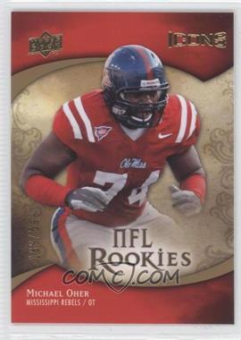 2009 Upper Deck Icons - [Base] #125 - NFL Rookies - Michael Oher /599