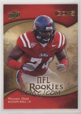 2009 Upper Deck Icons - [Base] #125 - NFL Rookies - Michael Oher /599