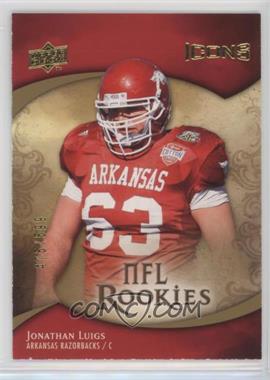 2009 Upper Deck Icons - [Base] #138 - NFL Rookies - Jonathan Luigs /599