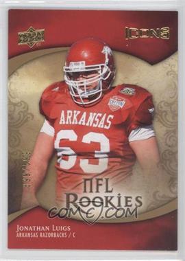 2009 Upper Deck Icons - [Base] #138 - NFL Rookies - Jonathan Luigs /599