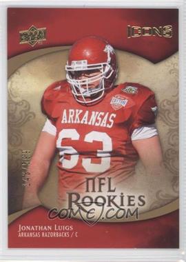 2009 Upper Deck Icons - [Base] #138 - NFL Rookies - Jonathan Luigs /599