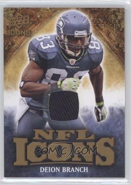 2009 Upper Deck Icons - NFL Icons - Jersey #IC-DB - Deion Branch /299