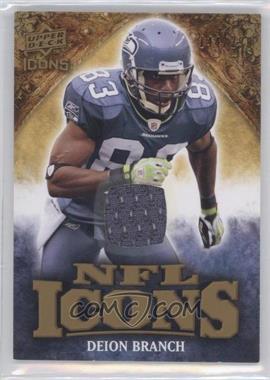 2009 Upper Deck Icons - NFL Icons - Jersey #IC-DB - Deion Branch /299