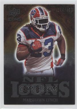 2009 Upper Deck Icons - NFL Icons #IC-ML - Marshawn Lynch /450