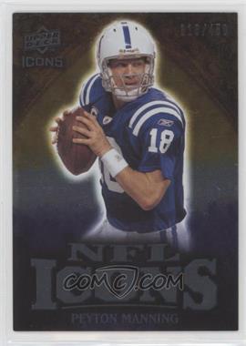 2009 Upper Deck Icons - NFL Icons #IC-PM - Peyton Manning /450
