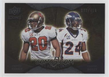 2009 Upper Deck Icons - NFL Reflections - Gold #RF-BB - Champ Bailey, Ronde Barber /199