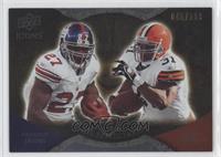 Jamal Lewis, Brandon Jacobs #/199