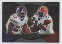 Jamal Lewis, Brandon Jacobs #/199