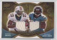 Ronnie Brown, Maurice Jones-Drew #/99