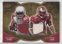 Edgerrin James, Frank Gore #/99