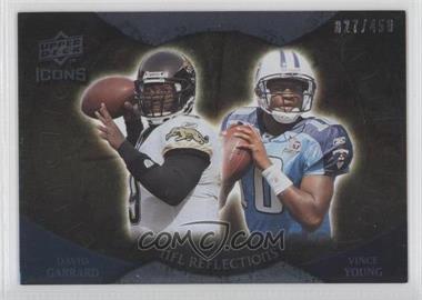 2009 Upper Deck Icons - NFL Reflections #RF-GY - Vince Young, David Garrard /450
