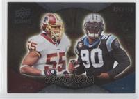 Julius Peppers, Jason Taylor #/450