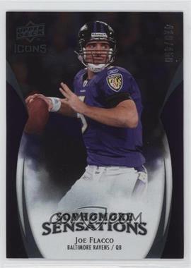 2009 Upper Deck Icons - Sophomore Sensations #SS-JF - Joe Flacco /450