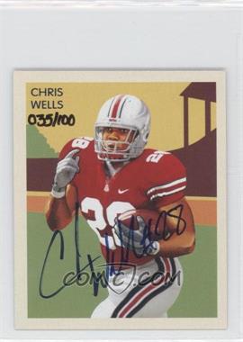 2009 Upper Deck Philadelphia - 1935 National Chicle - Autographs #NC84 - Chris Wells /100