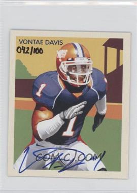 2009 Upper Deck Philadelphia - 1935 National Chicle - Autographs #NC96 - Vontae Davis /100